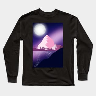 The night lake Long Sleeve T-Shirt